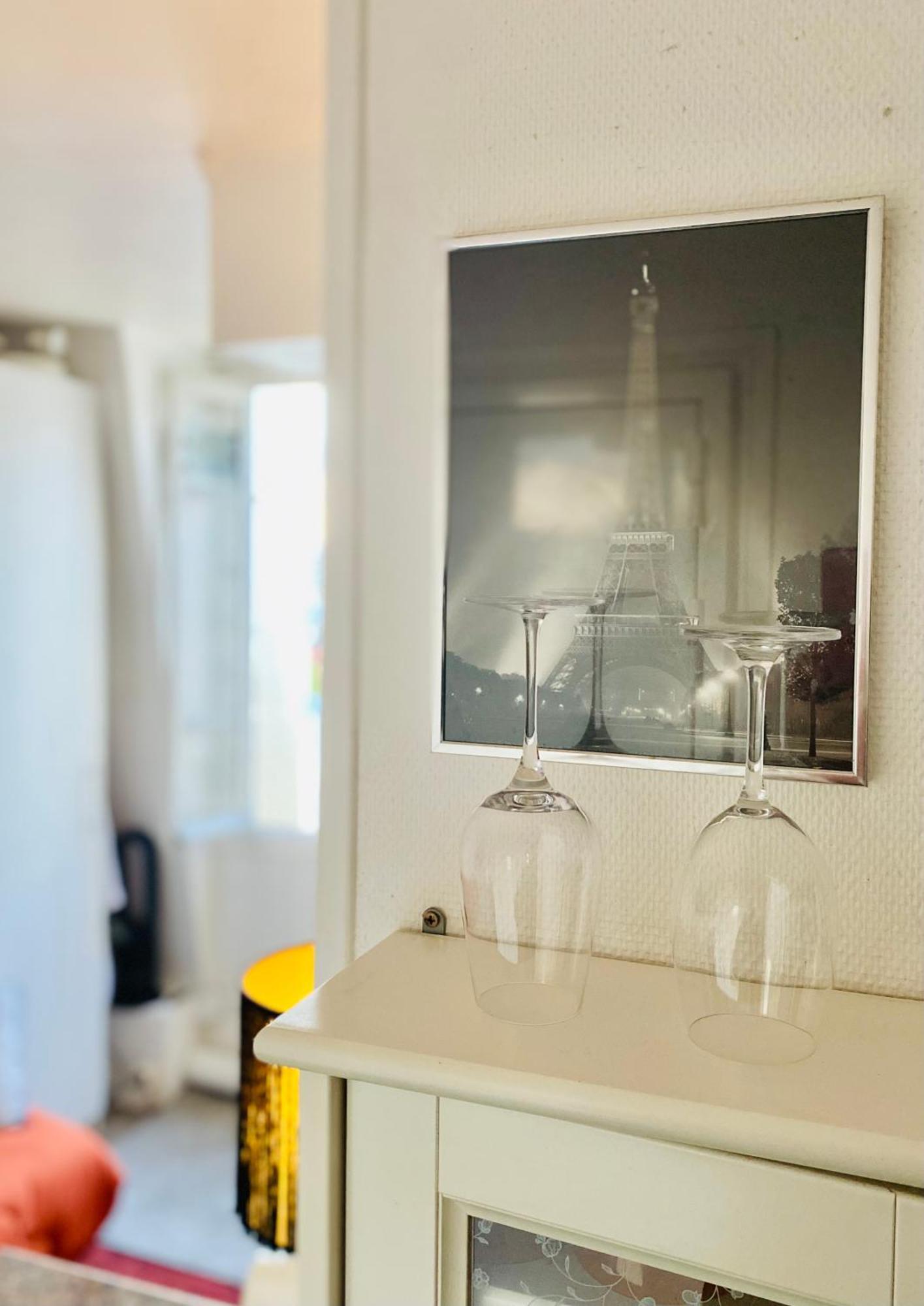 Studio Chic Paris Tour Eiffel Near Eiffel Tower 7Th Floor Екстериор снимка